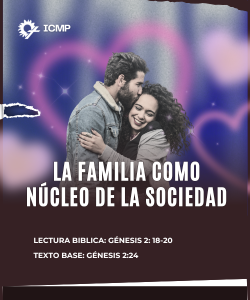 la familia como nucleo de la sociedad